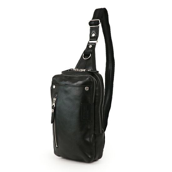 DOUBLES ボディバッグ 牛革×イタリアン牛革 JPU-7463 | ハーヴェスト