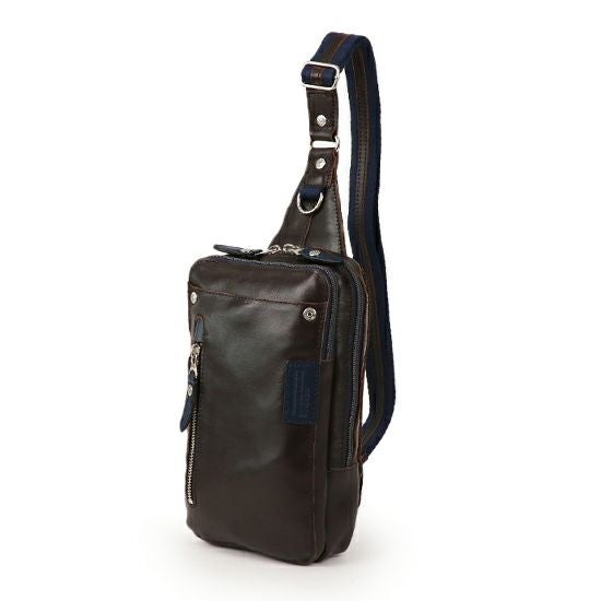 DOUBLES ボディバッグ 牛革×イタリアン牛革 JPU-7463 | ハーヴェスト