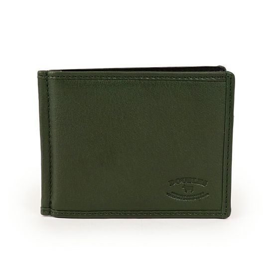 DOUBLES 二つ折り財布 一毛牛（国産牛）×馬革 DMO-7488