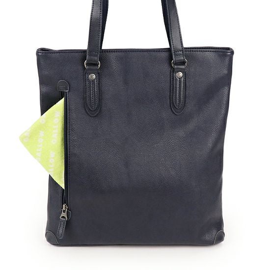 MOUSTACHE トートバッグ シュリンク合皮×牛革 JGH-4595