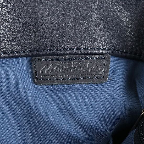 MOUSTACHE トートバッグ シュリンク合皮×牛革 JGH-4595