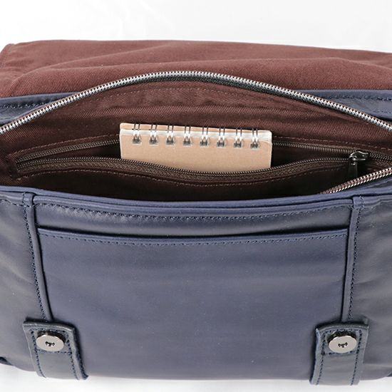 DOUBLES フラップショルダーバッグ(S) イタリアンソフト牛革 VWE-1919