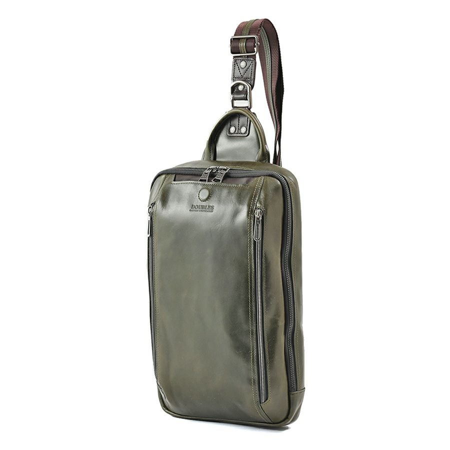 DOUBLES レザーボディバッグ (L) 牛革 BCH-7366 | ハーヴェスト