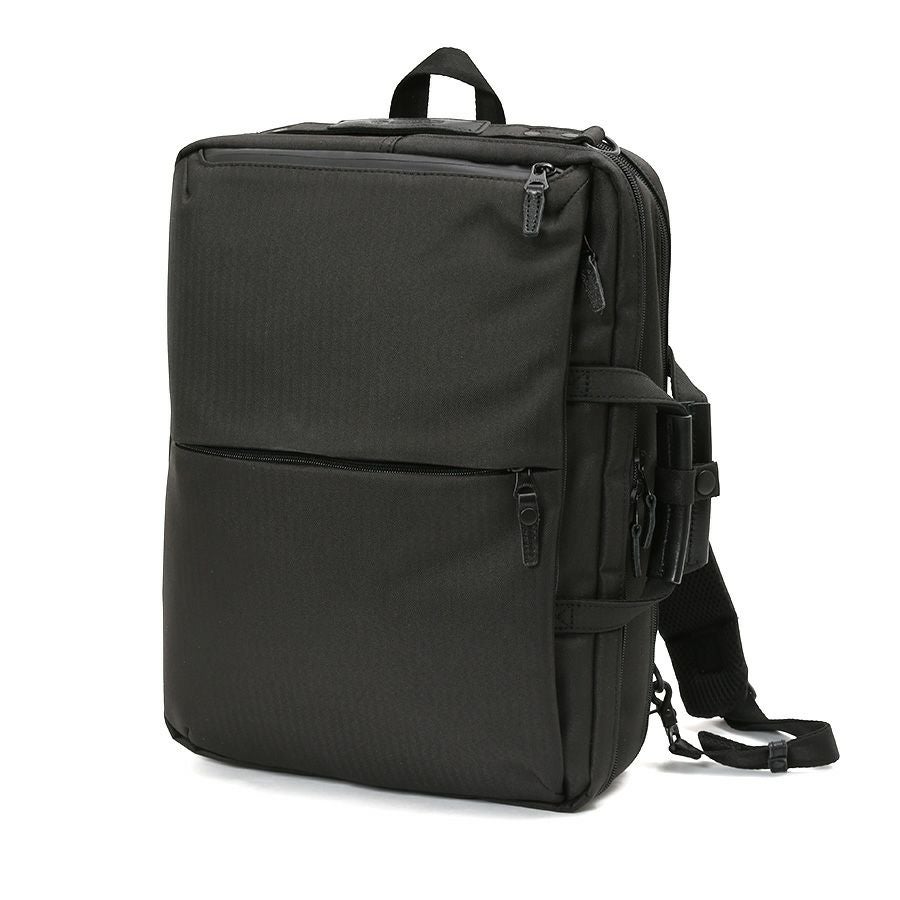 moustache on time 3wayビジネスバッグ 撥水ヘリンボーンポリ×コーティングポリ×牛革 JJT-2068