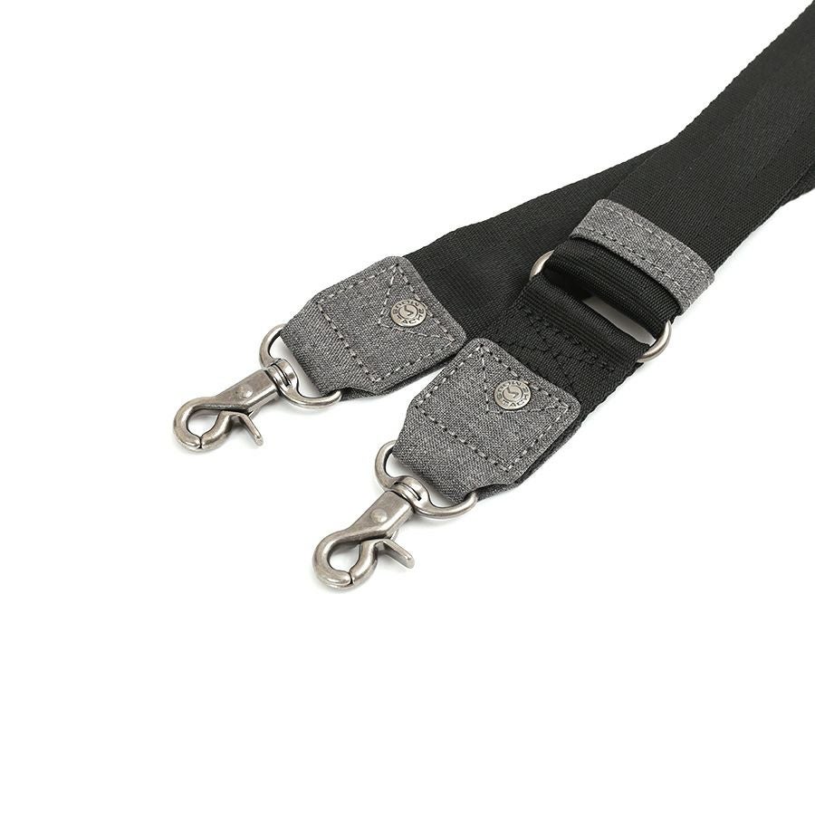 moustache on time ダブルハンドル３層トートブリーフバッグ Corduraコーティングポリ×牛革 JDF-2710