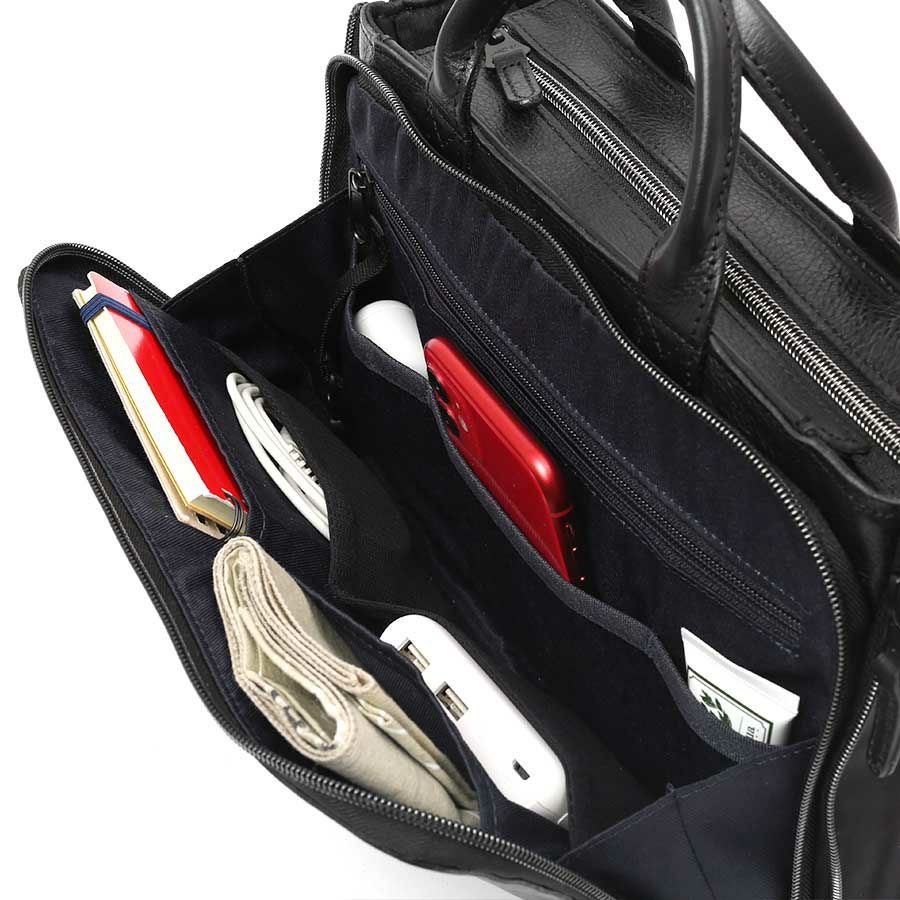 公式】 DOUBLES マチ拡張 スリムショルダーバッグS 牛革 JXG-7346