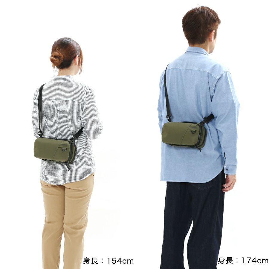 公式】 MOUSTACHE 2層式3wayショルダーバッグ 撥水ポリ×撥水