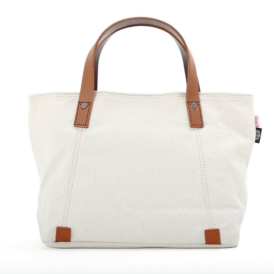 公式】 DOUBLES ミニトートバッグ 国産帆布10号×牛革 BQZ-7432