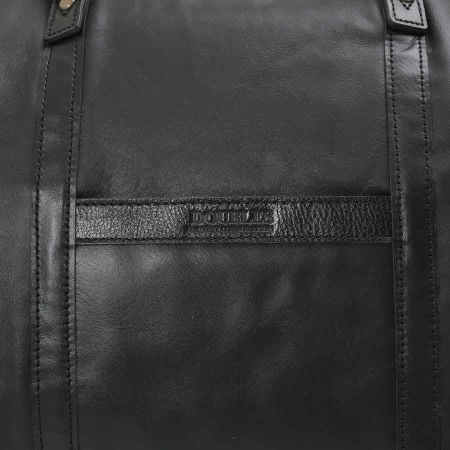 公式】 DOUBLES レザーボストンバッグ イタリアンソフト牛革＆馬革