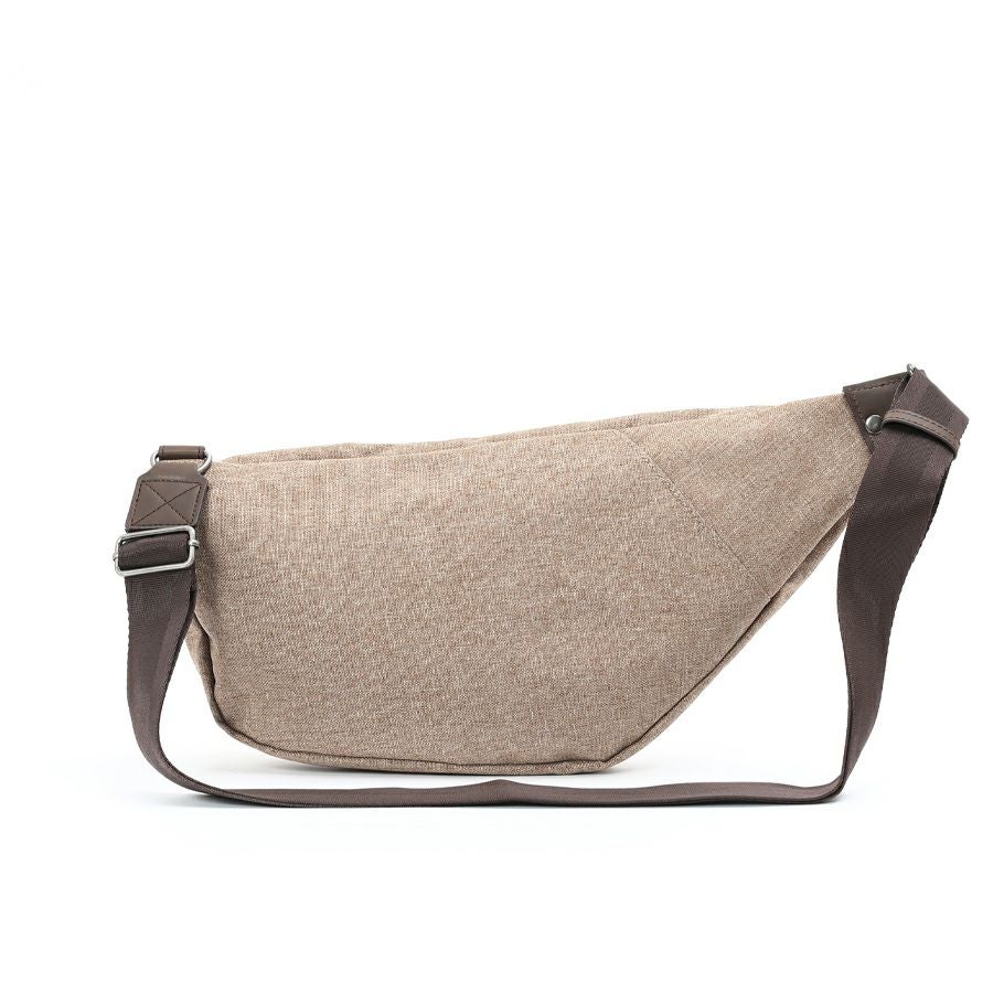 公式】 MOUSTACHE 保冷機能付きボディバッグ 杢ポリ×しぼ合皮×ベロア合