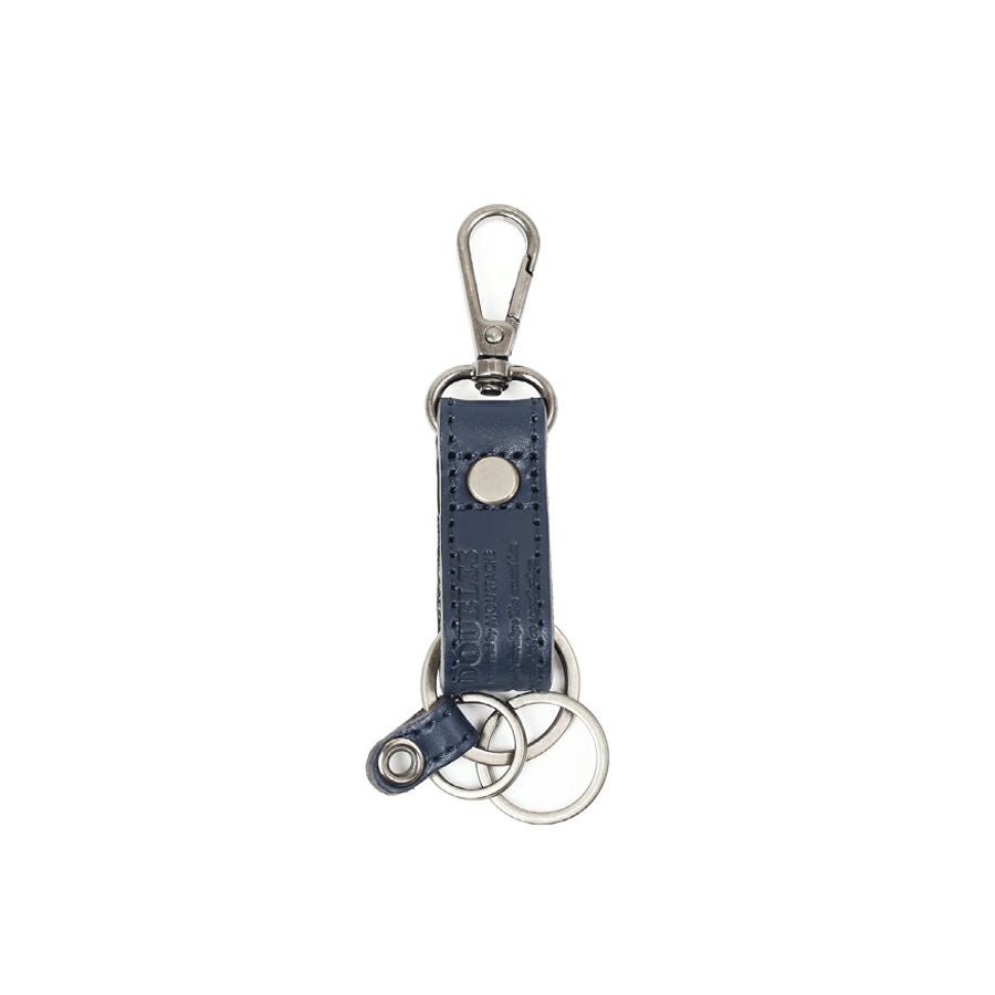 公式】 DOUBLES キーリング イタリアンヌメ牛革×牛革 BYT-7820