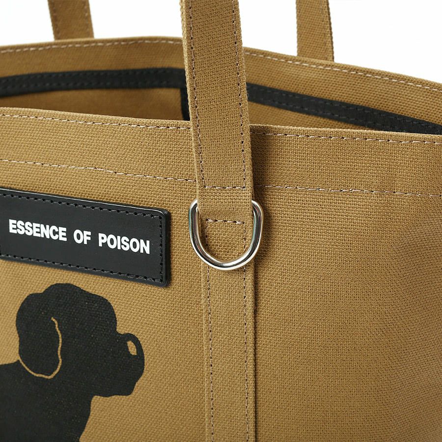 公式】 ESSENCE OF POISON トートバッグ 日本製帆布×牛革 QYQ-3245
