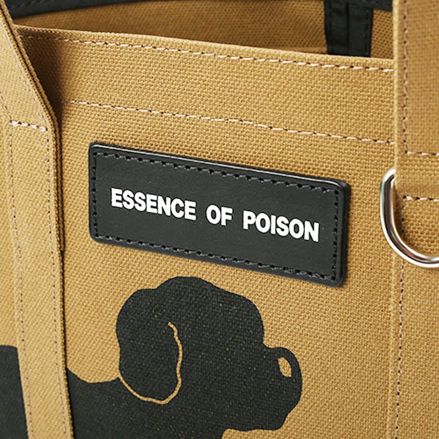 ESSENCE OF POISON トートバック 日本製帆布×牛革 QYQ-3245