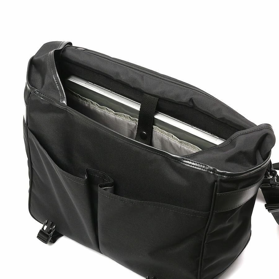 公式】 DSBK メッセンジャーバッグ MOONLIGHT OXTEX.×イタリアンレザー