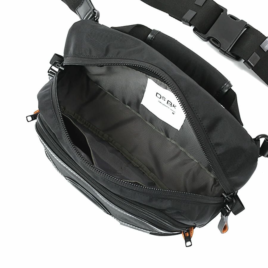 公式】 DSBK スリングバッグ MOONLIGHT OXTEX.×イタリアンレザー KOH