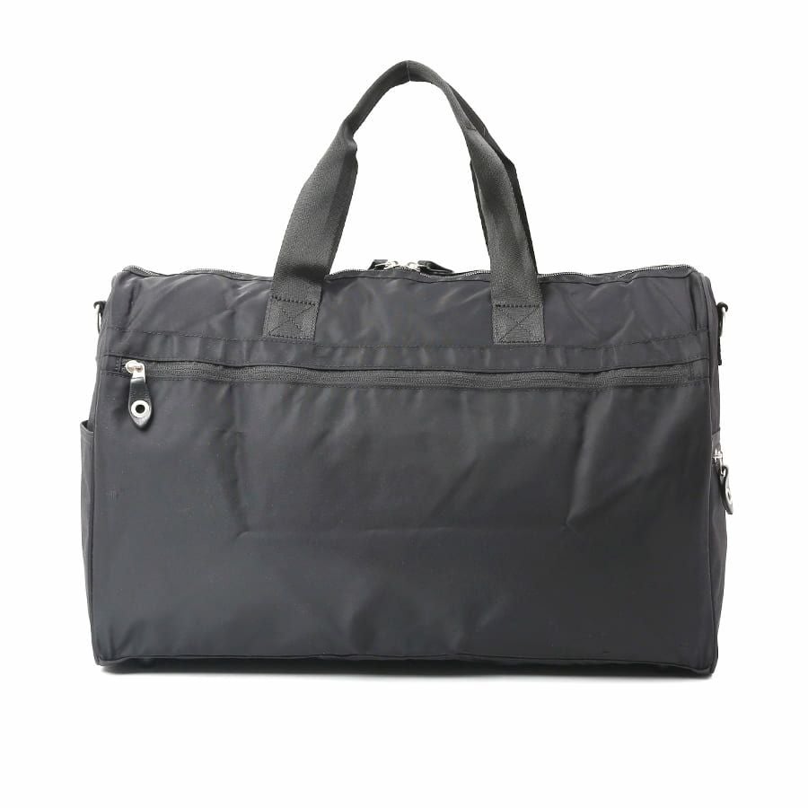 MOUSTACHE トラベルボストンバッグ(M) ナイロンツイルx杢調ポリエステル BFV-4481