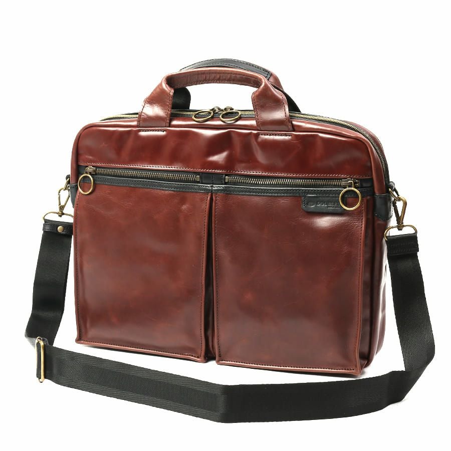 DOUBLES ブリーフケース 牛革 BCG-7407