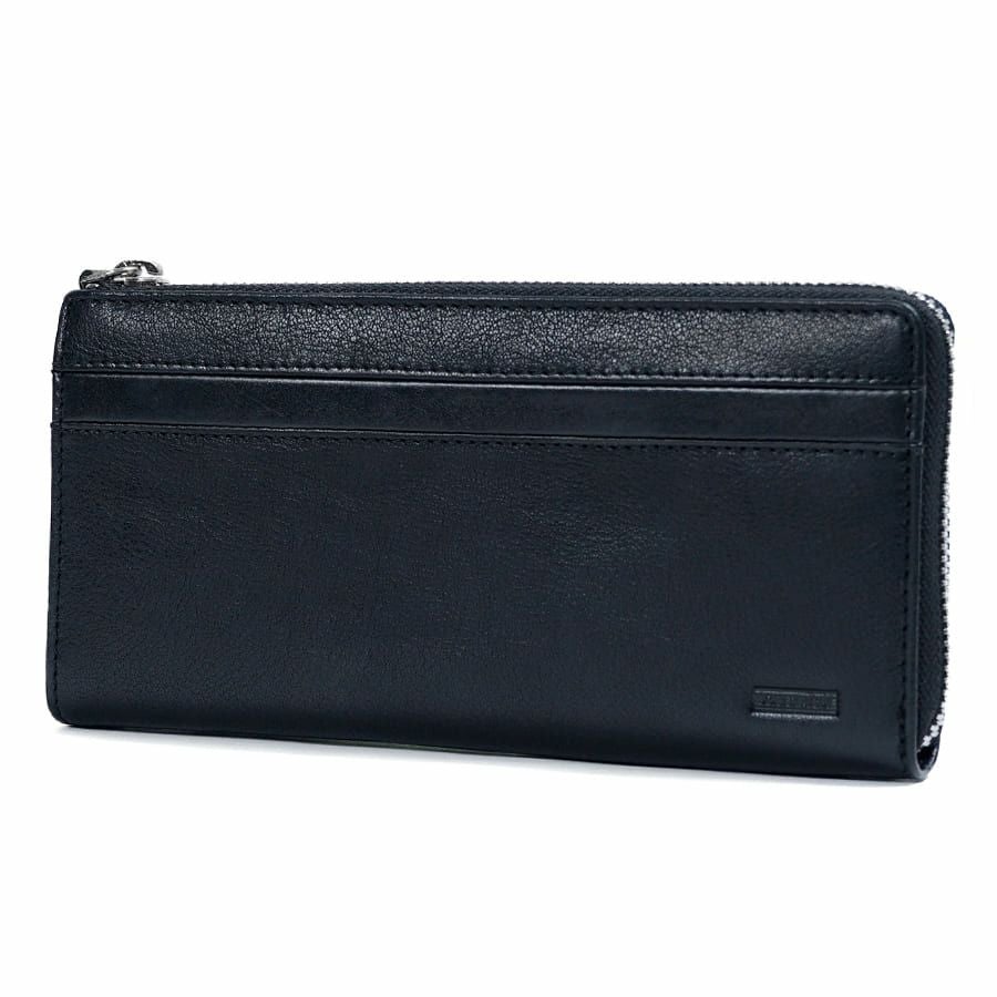 MOUSTACHE L字ファスナーロングウォレット 牛革 WXE-4273