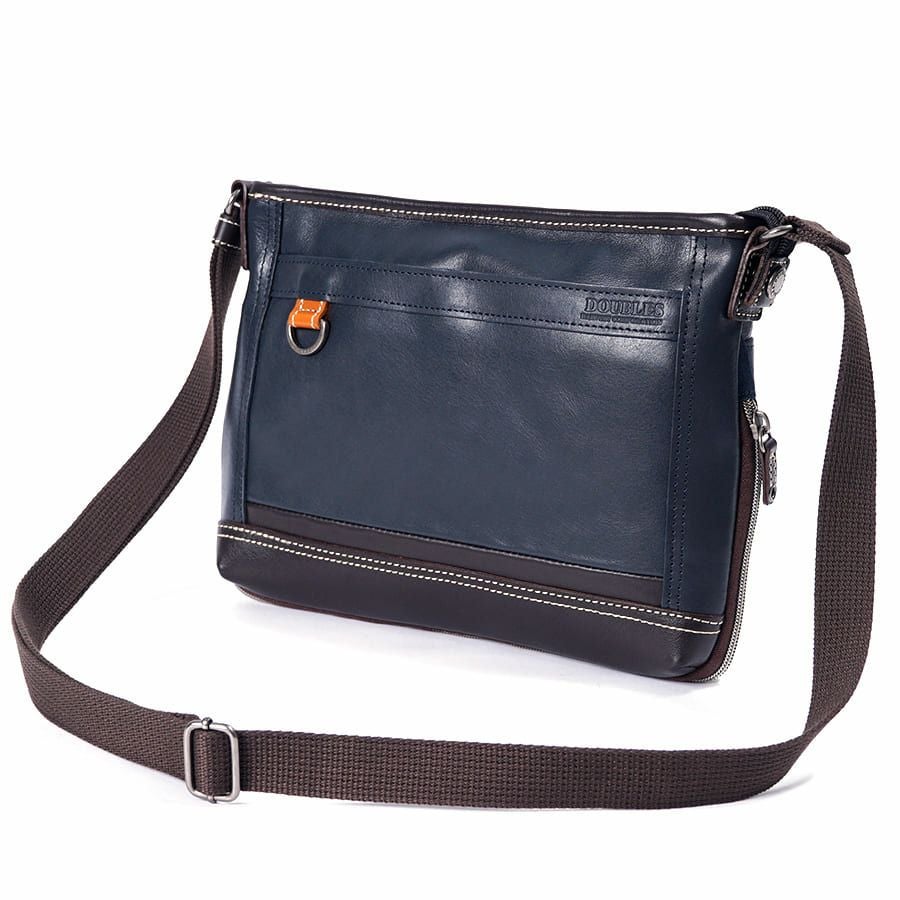 公式】 DOUBLES エキスパンダブルショルダー 牛革×ポリエステル BHW