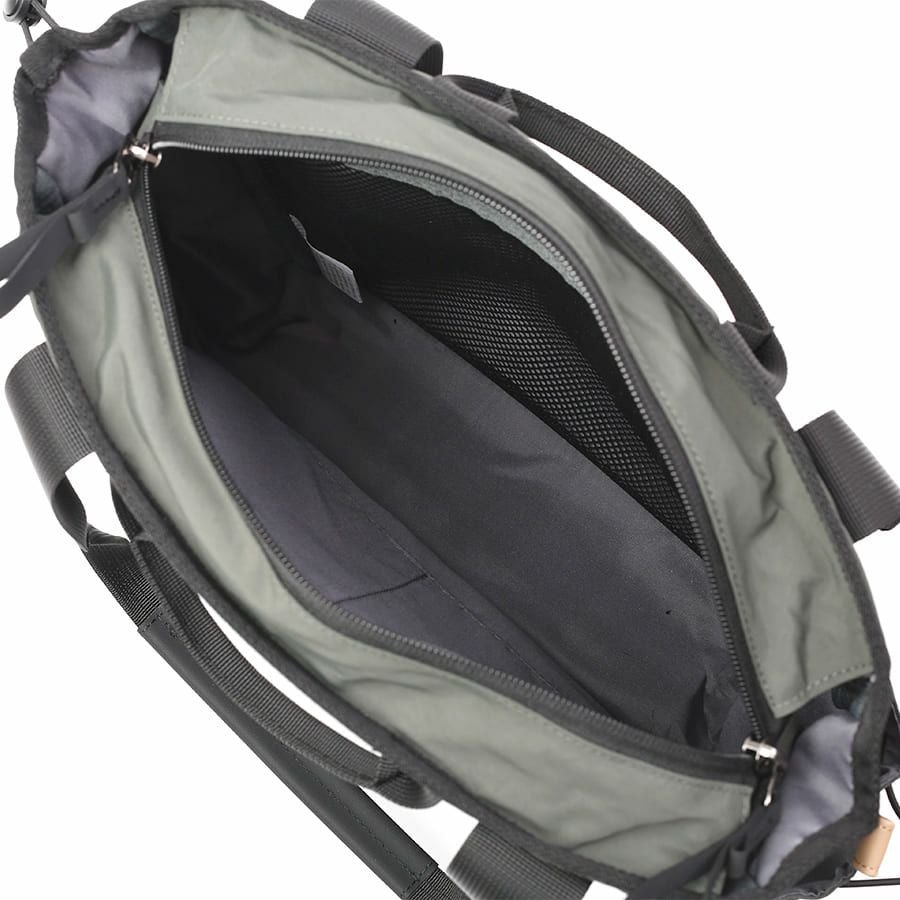 公式】 MOUSTACHE トートバッグ シワ加工ナイロン MEG-4429