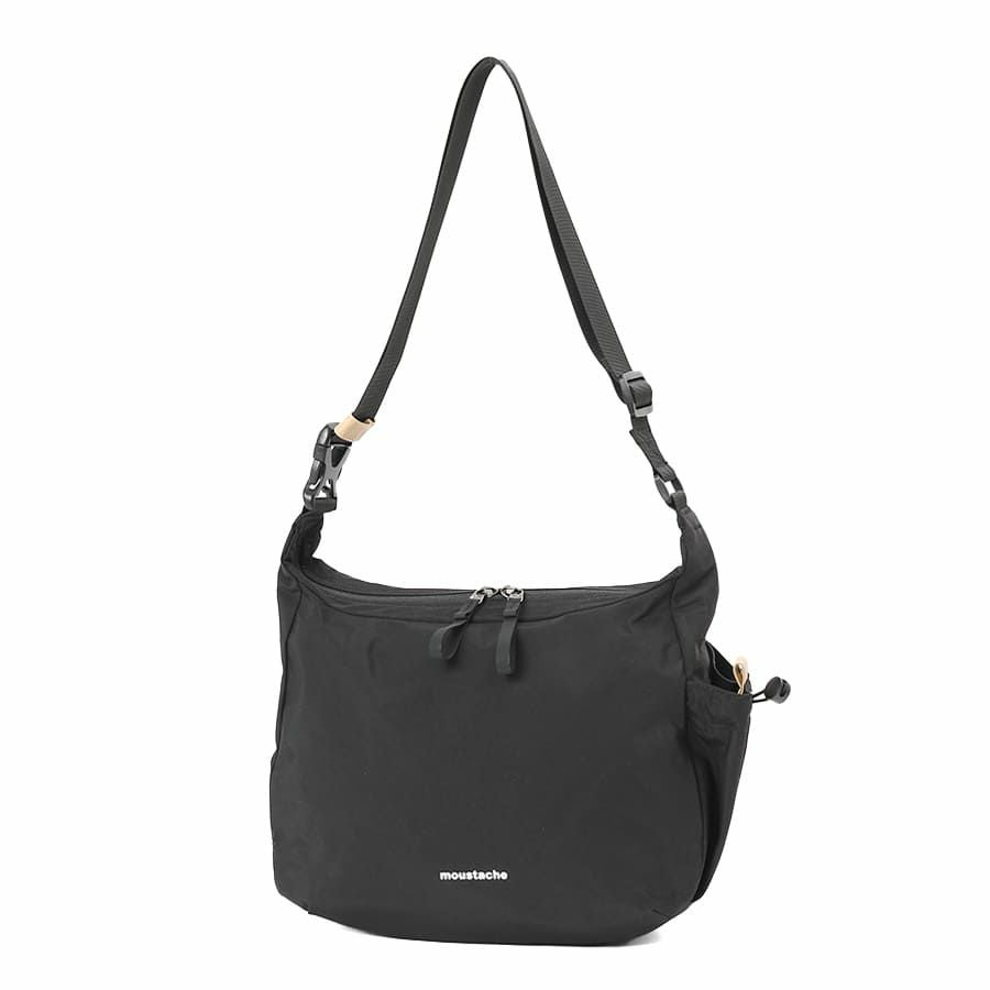 MOUSTACHE ショルダーバッグ シワ加工ナイロン MEG-4430