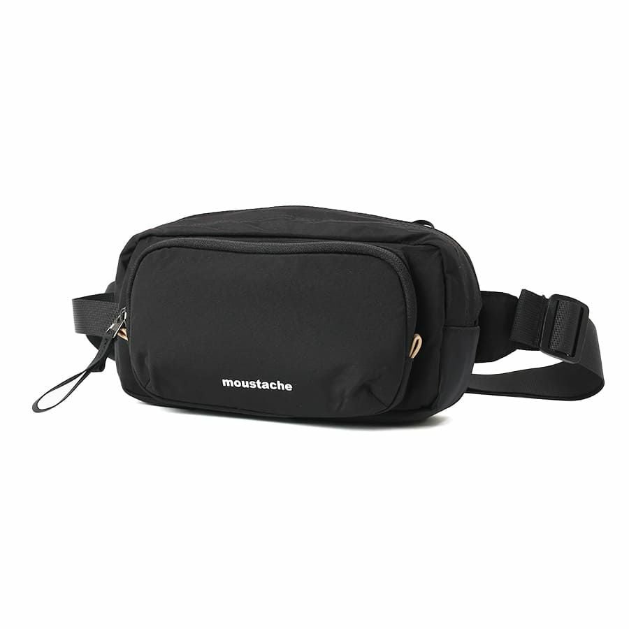 公式】 MOUSTACHE ウエストバッグ シワ加工ナイロン MEG-4431