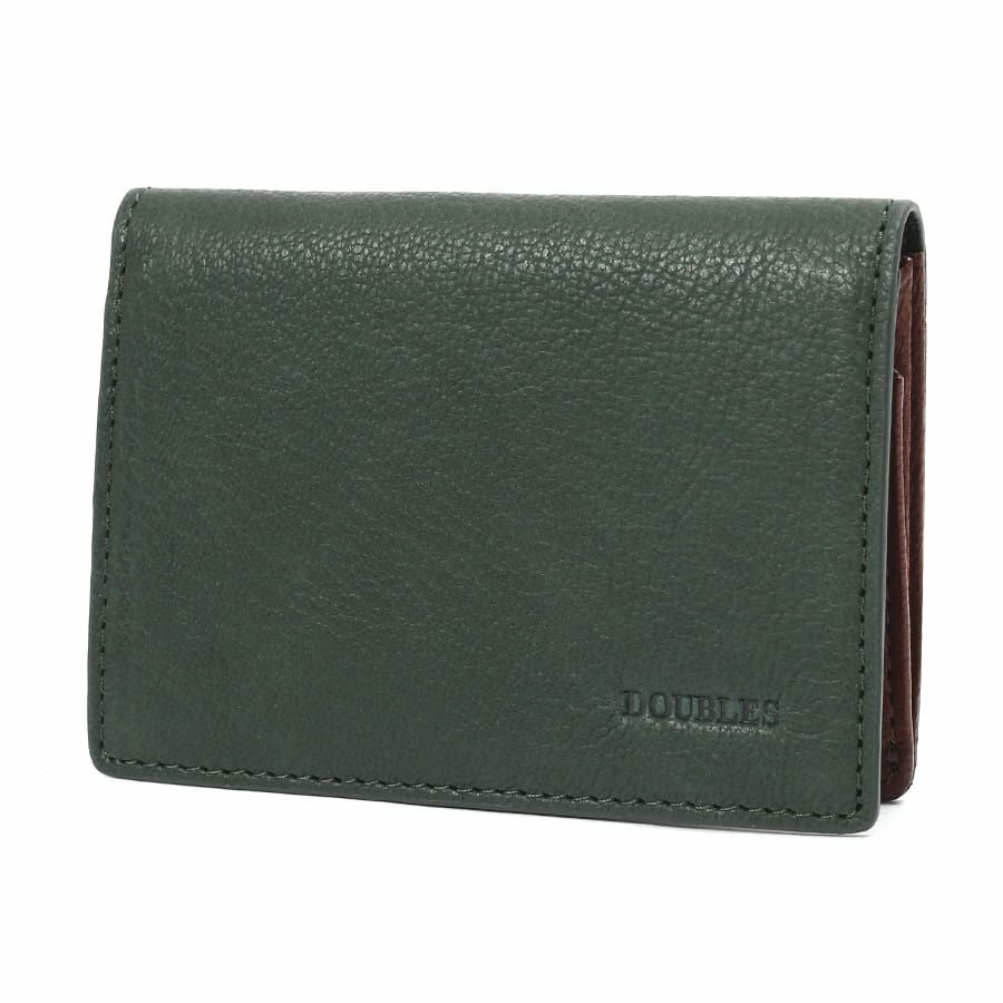 公式】 DOUBLES カード入れ ゴート革 DOV-7750 ハーヴェスト