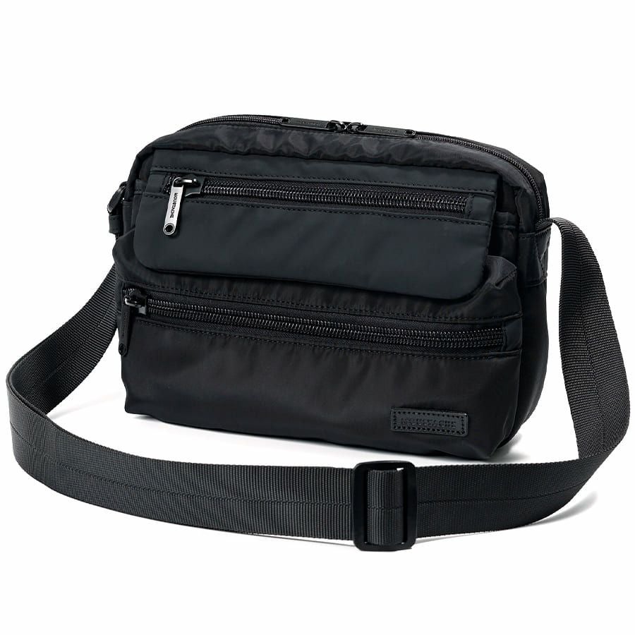 公式】 MOUSTACHE ショルダーバッグ(S) マットポリエステル×ラバー調合