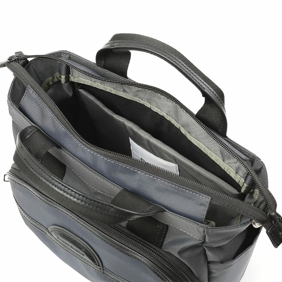 公式】 DSBK 2wayトートバッグ MOONLIGHT OXTEX.×イタリアンレザー KOH