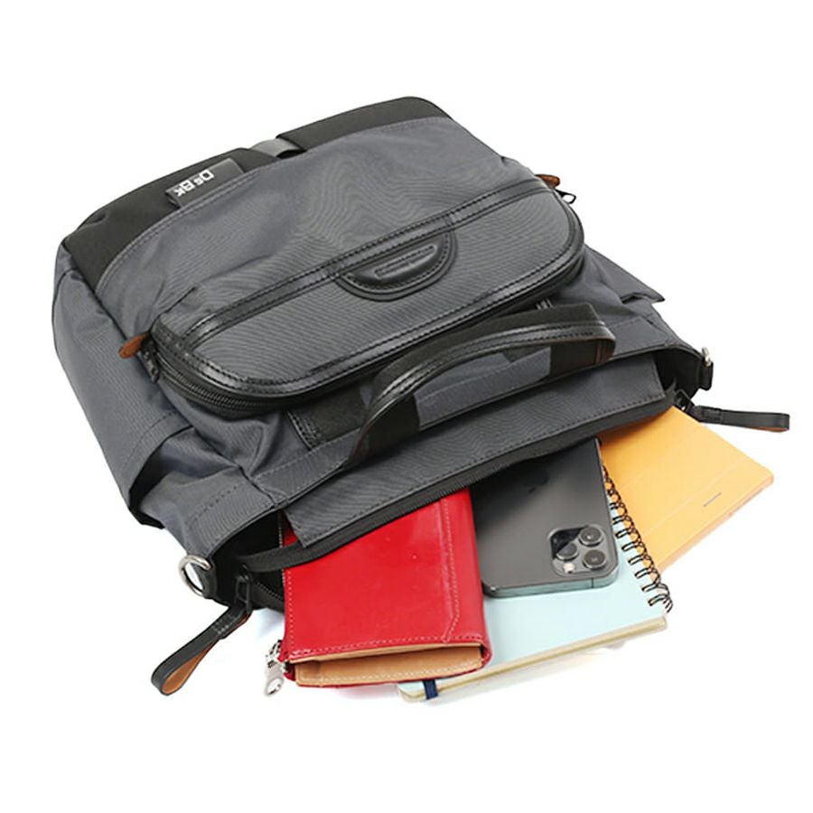 公式】 DSBK 2wayトートバッグ MOONLIGHT OXTEX.×イタリアンレザー KOH