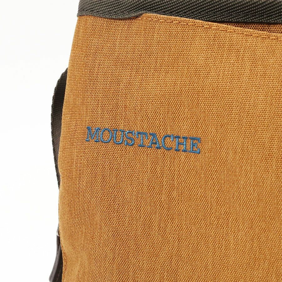 公式】 MOUSTACHE ショルダーバッグ 杢調ポリ×牛革 JTD-4831