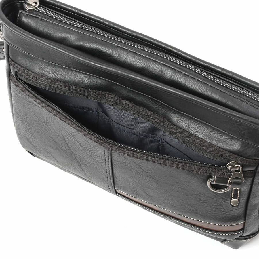 MOUSTACHE ショルダーバッグ 合皮 JTZ-4156