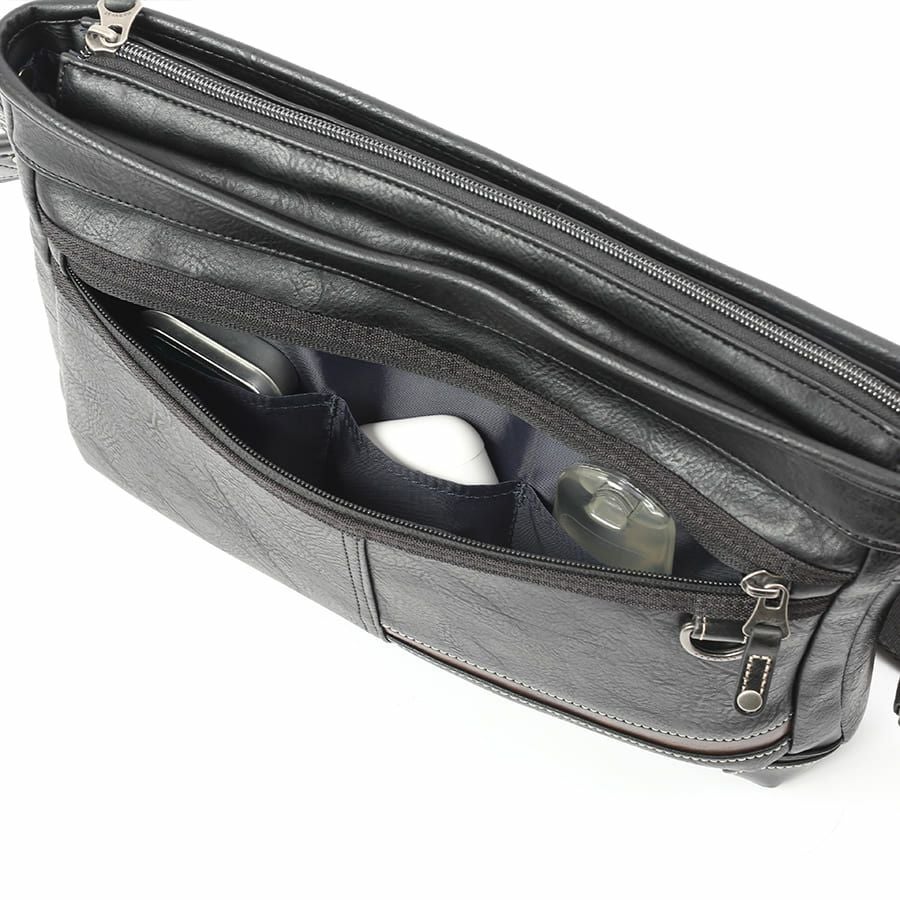 MOUSTACHE ショルダーバッグ 合皮 JTZ-4156