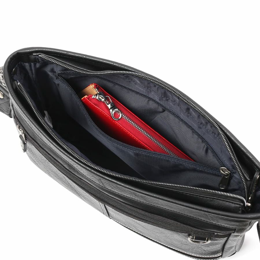 MOUSTACHE ショルダーバッグ 合皮 JTZ-4156