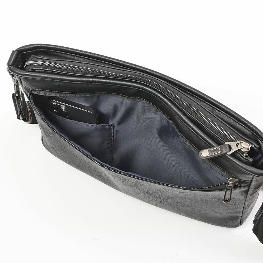 MOUSTACHE ショルダーバッグ 合皮 JTZ-4156