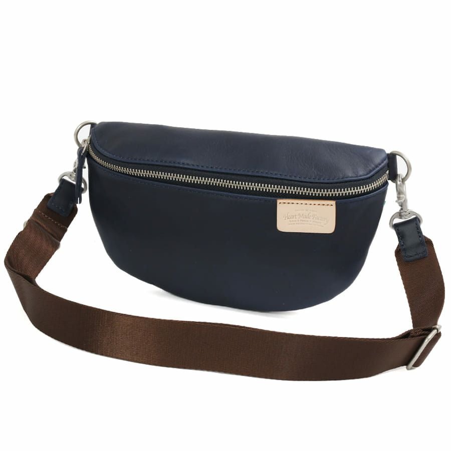 ドライボーンズ Dry Bone レザー バッグ ウエストバック ボディバッグ ドライボーンズ Leather Waist Bag DBG-001C ブラック | アメカジ