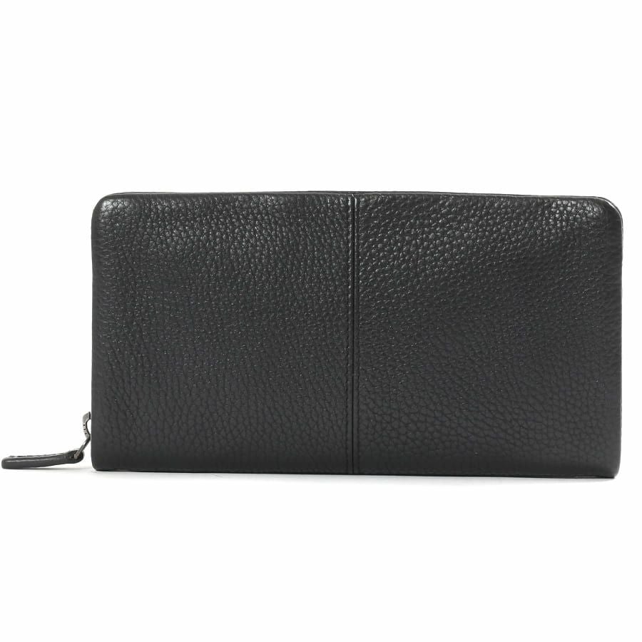 DOUBLES ラウンドファスナー長財布 牛革 WRX-7772