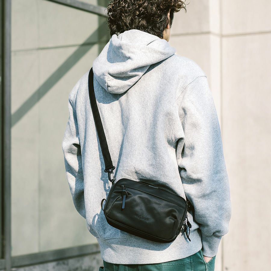 DSBK ミニショルダーバッグ 高密度ナイロンツイル（ダントツ撥水加工) JXF-3435