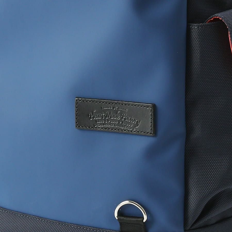 Heart Made Factory リュック カラーポリ×ラバーコーティングポリ FY-0784