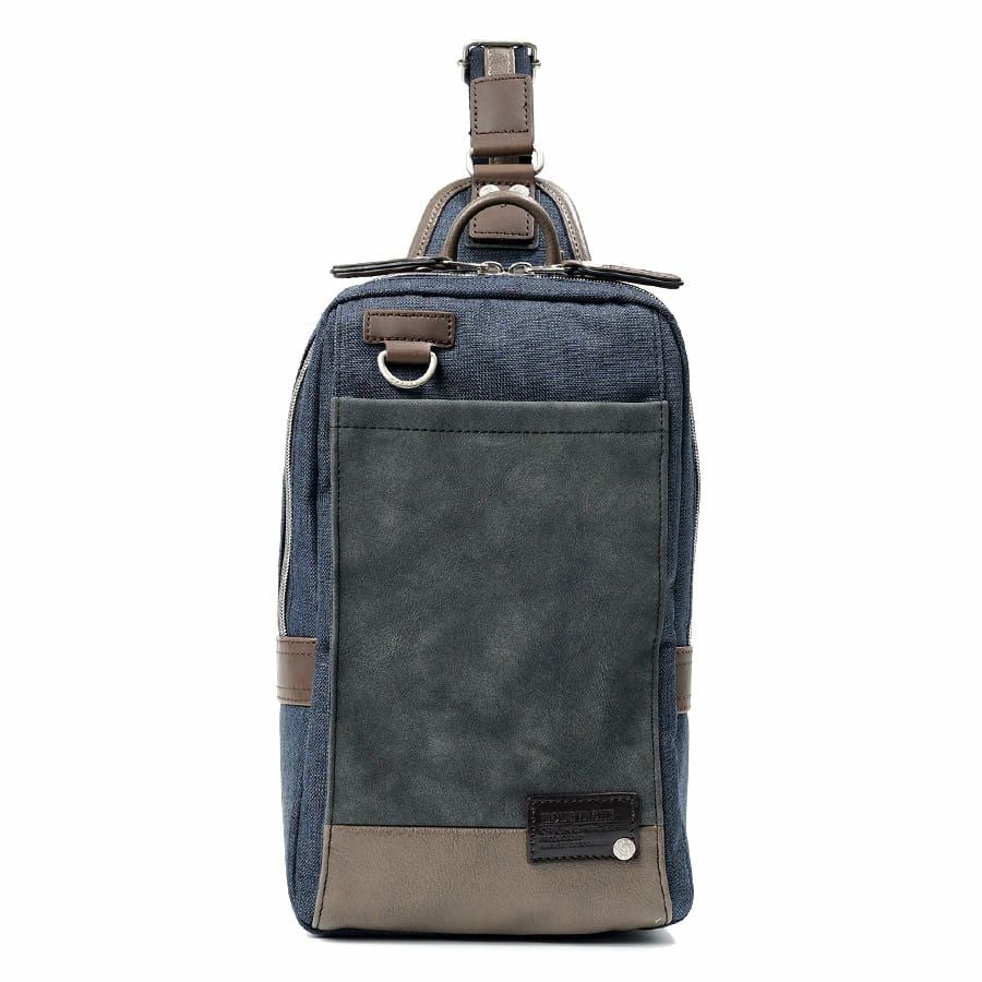  MOUSTACHE ボディバッグ ヌバック調合皮×合皮×ポリエステル JOH-4276