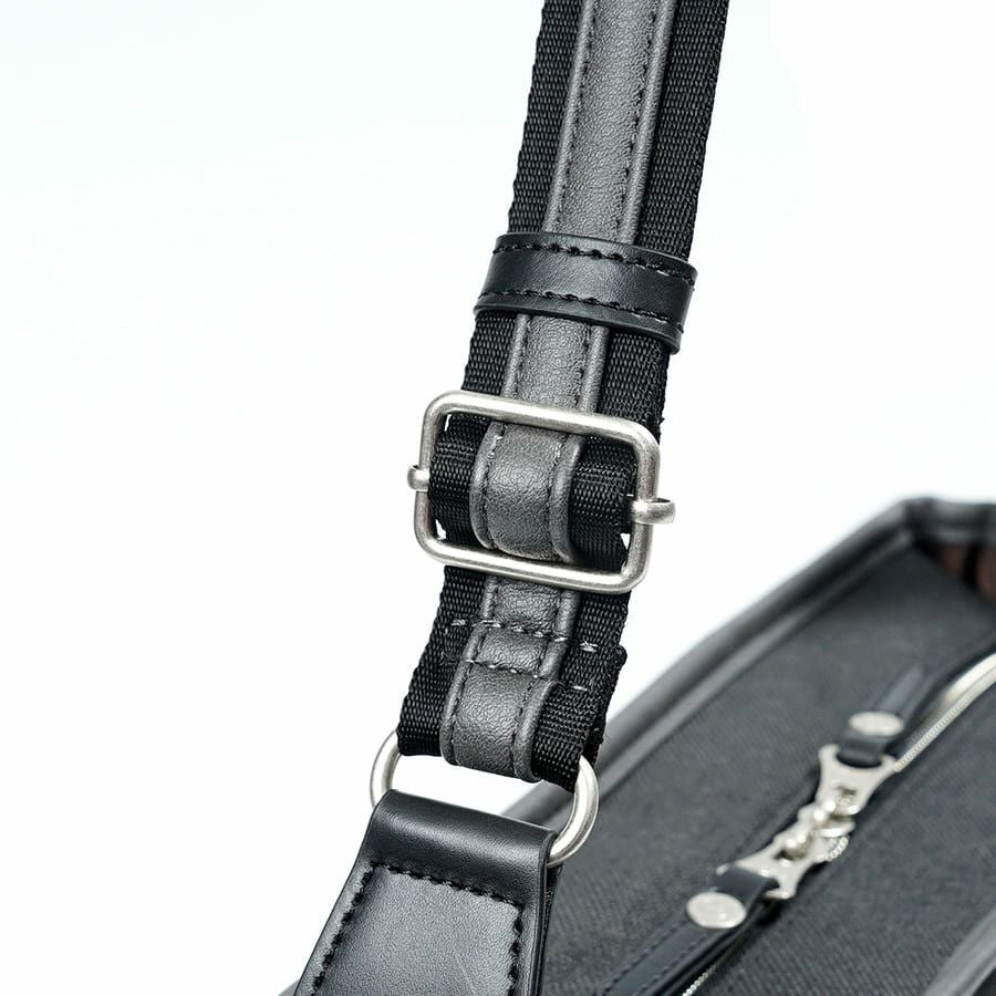 MOUSTACHE ショルダーバッグ ヌバック調合皮×合皮×ポリエステル JOH-4277