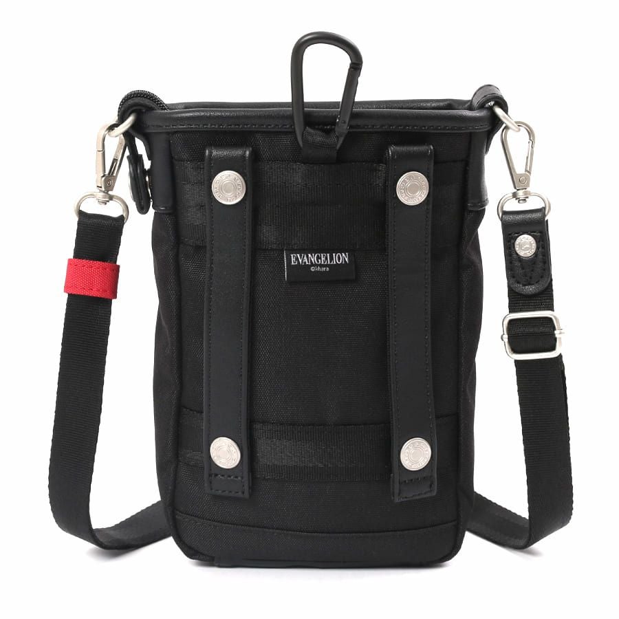 【エヴァンゲリオンコラボ】 MOUSTACHE ミニショルダーバッグ 合皮×ポリエステル JEZ-4485