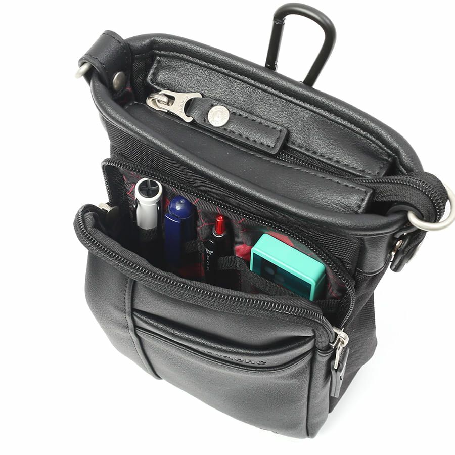 【エヴァンゲリオンコラボ】 MOUSTACHE ミニショルダーバッグ 合皮×ポリエステル JEZ-4485