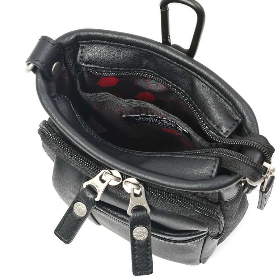 【エヴァンゲリオンコラボ】 MOUSTACHE ミニショルダーバッグ 合皮×ポリエステル JEZ-4485