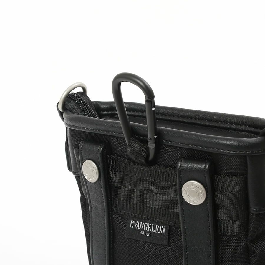 【エヴァンゲリオンコラボ】 MOUSTACHE ミニショルダーバッグ 合皮×ポリエステル JEZ-4485