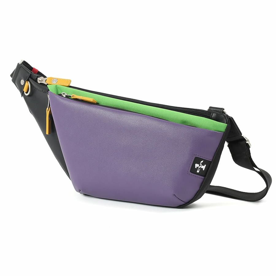 【エヴァンゲリオンコラボ】 MOUSTACHE ボディバッグ 合皮×ポリエステル JEZ-4486