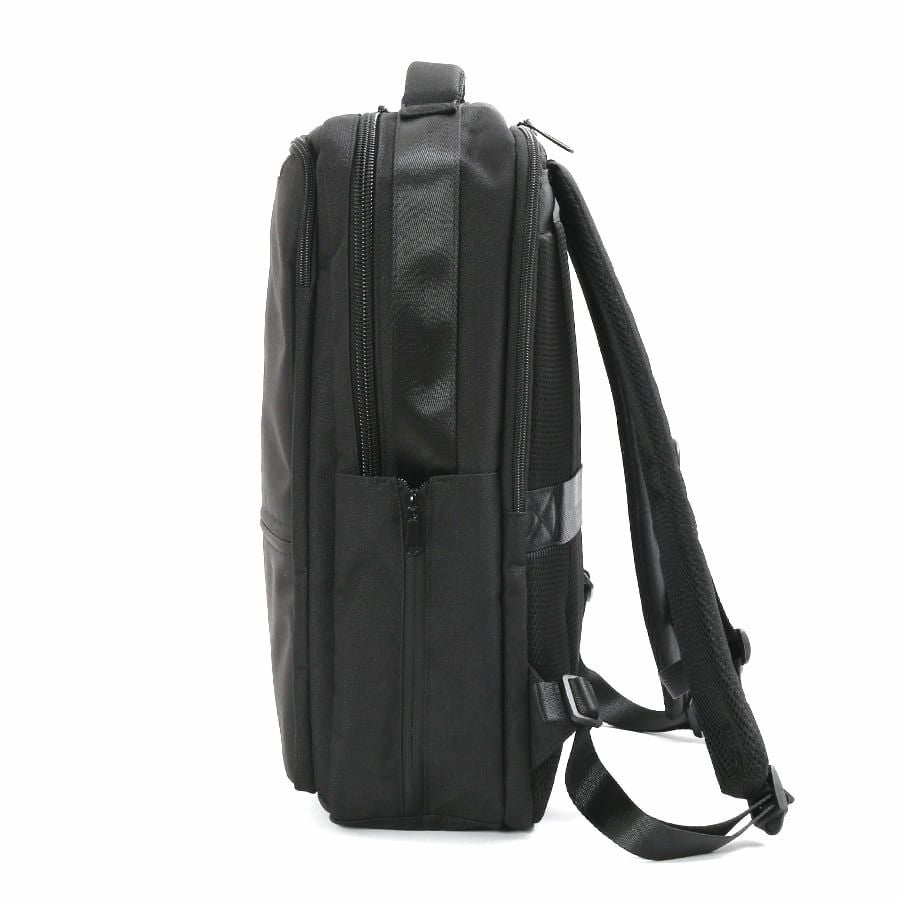 moustache on time 3層ビジネスリュック ヘリンボーンポリ×杢調ポリ MHB-2781