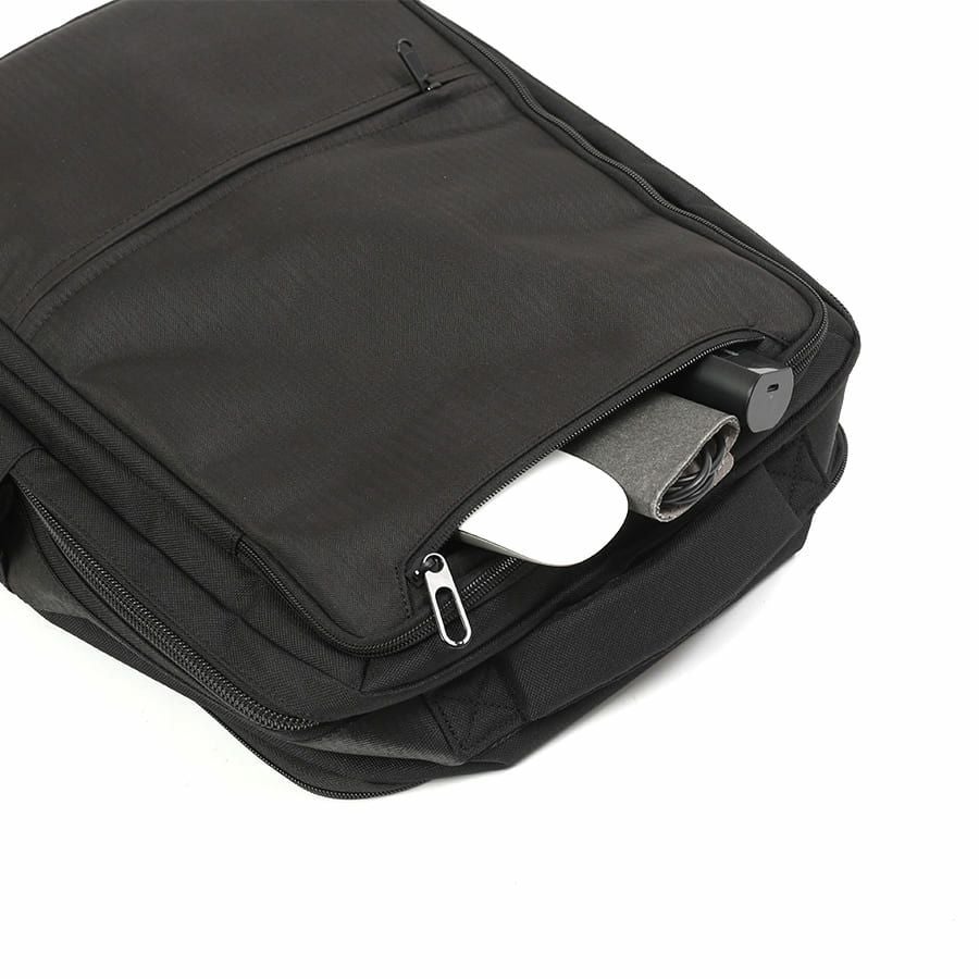 moustache on time 3層ビジネスリュック ヘリンボーンポリ×杢調ポリ MHB-2781