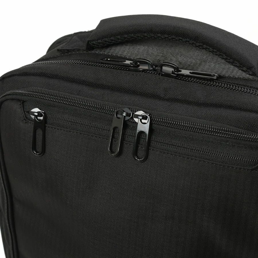 moustache on time 3層ビジネスリュック ヘリンボーンポリ×杢調ポリ MHB-2781