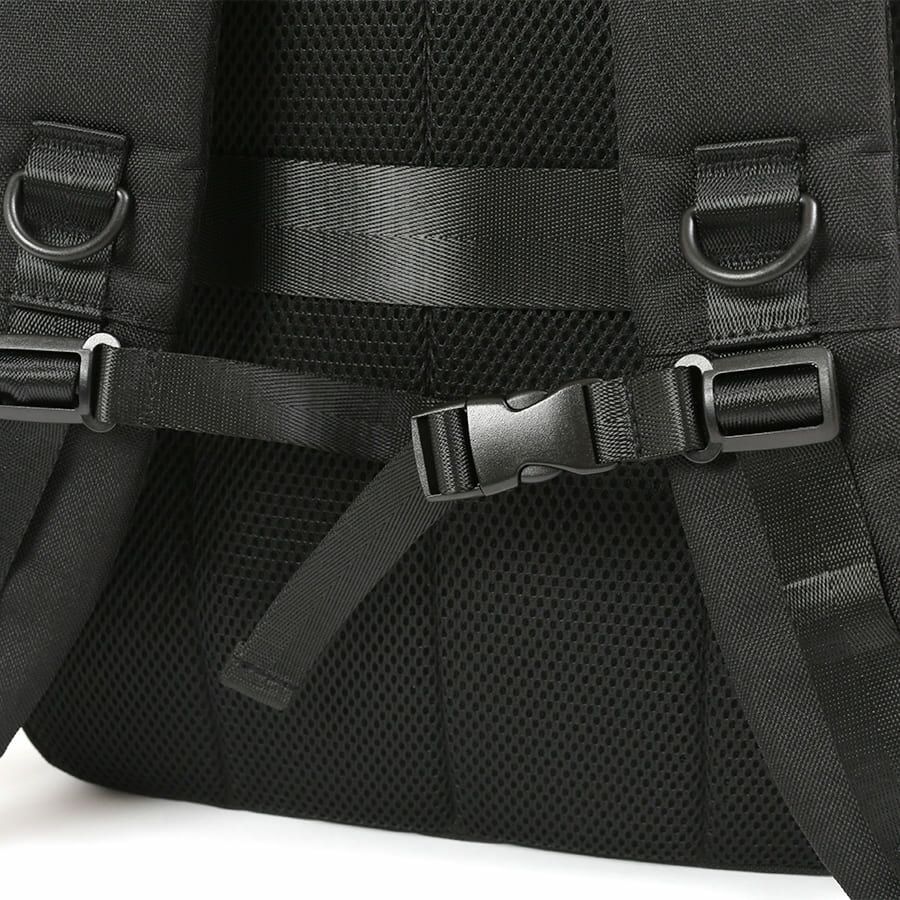 moustache on time 3層ビジネスリュック ヘリンボーンポリ×杢調ポリ MHB-2781